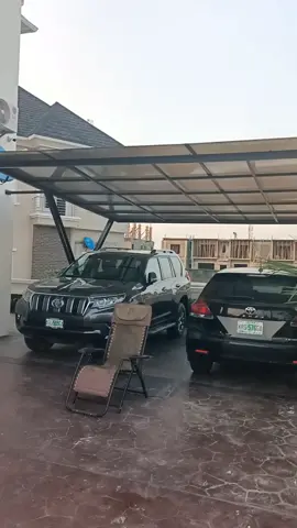 X-LEG CARPORT DONE AND DUSTED#carport #metalcarport #dampalum #welding #baseplate #Foundationbolt #lagosnigeria a