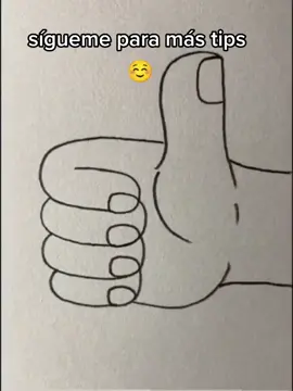 dibuja una mano fácilmente #tips #viral #parati #arte #dibujo #fac