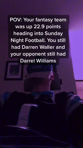 I may or may not have cried after Waller’s touchdown got called back. #fantasyfootball #nfl #fypシ