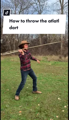 How to the the atlatl, plus my long winded ramblings #fyp #survival #traditionalskills #bushcraft #survivaltok #naturelover #primitiveskills