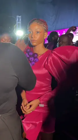 day 3- Open the show for lush hair Nigeria at Lagos Fashion week #fyp #Vlog #model #Runway