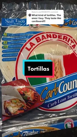 Reply to @user910363171 I used these as well as Mission Carb balance #lowcarb #PlutoTVDecades #fyp