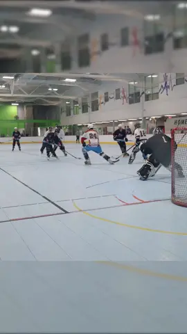 roller hockey dangles from multiple angles🔥 #hockey #trending #fyp