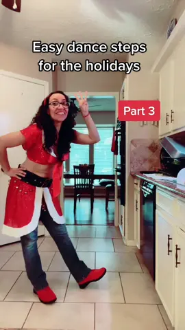 Part 3! Because absolutely nobody asked for it, here it is for your holiday parties. Enjoy! #🎄#christmas#holidays#easydance#christmasdance#💃🏻