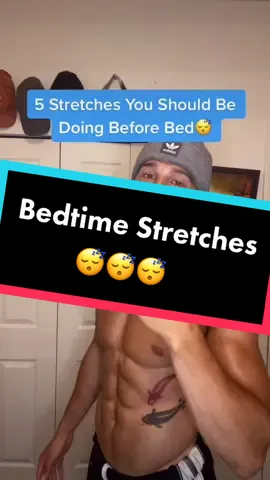 Try These Stretches Before Bed😴 #fypシ #viral #bedtime #stretching #health #Fitness