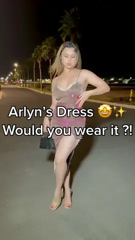Would you wear our Arlyns Dress? 🤩✨ only at blessfashion.online ! #blessfashion #bless #dress #OOTD #nightout #fashiontiktok
