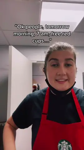 it’s 7 in the morning… #starbucks #redcupday