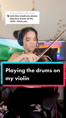 Reply to @christophermar19 It’s a technique called “chopping” and its the closest you can get to drums! #violin #hatsunemiku #ievanpolkka #chop