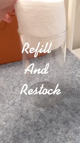 Refill and Restock ✅ #refillday #refillandrestock #cleaningtiktok  #refillandorganize #motivation #fypシ
