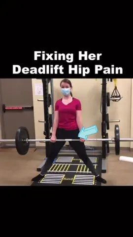 Hip Impingement with #deadlift fix. #powerlifting #gym #GymTok
