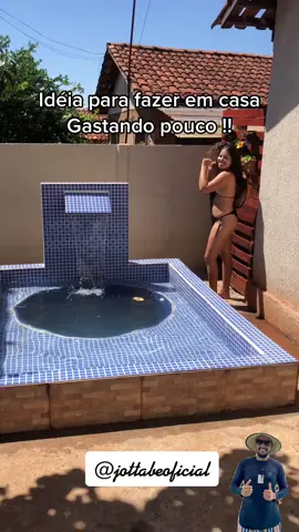 Idéia para fazer em casa gastando pouco !!#Piscininha #XChocottone #piscinachallenge