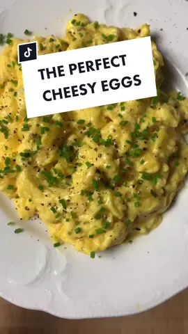 THE PERFECT CHEESY EGGS #Recipe #EasyRecipe #healthyrecipe #highprotein #breakfast