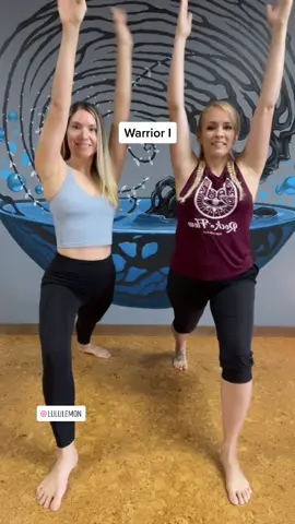 Yoga Baddies #fyp #foryou #warrior1 #warrior2 #warrior3 #yogapose #yoga101 #yogiperogi