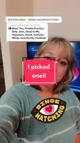 Reply to @annaelizabethn Thank you to everyone who suggested shows! I’ll be checking out my list when I get done with this one for my next one! #fyp