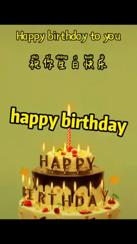 How to say Happy Birthday in Chinese #happy #birthday #chinese #learnchinese #chinesewithelena #hsk #hsk1 #fyp #howtosay #happybirthday #lesson