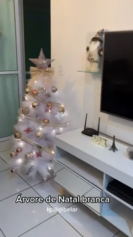 Nossa primeira árvore de natal 😍❤️🎄O que vcs acharam? #fy #natal #natal2021 #feliznatal #arvoredenatal #ap #fyyy