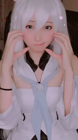 あんだこ？？？ #cosplay #shirakamifubuki #白上フブキ #おすすめ #ホロライブコスプレ #ホロライブ #スタンプメイク
