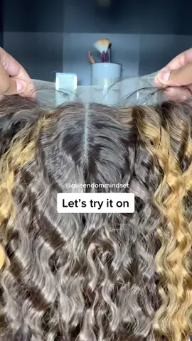 The balayage color is beautiful! #sensationnelwigs #lacewigs #wigtiktok #amazonlacefront #iamwoman #yum