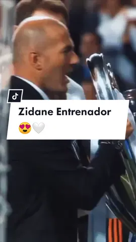 Zidane Entrenador😍 #zidane #zinedinezidane #RealMadrid #Futbol #Madridismopur0 #Laliga #Champions