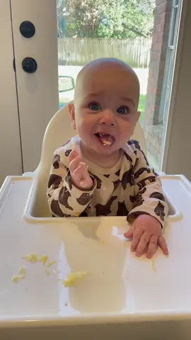 🍎 = 👎🏼 #babiesoftiktok #babytok #babyfever #funny #blw #babyledweaning #MomsofTikTok #momtok #notafan