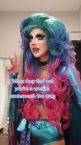 Idea stolen from @kingthedragqueen, go give her a follow ♀️ #venusenvy #drag #dragqueen #afabqueen
