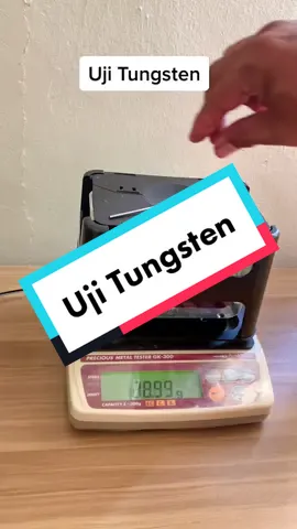 Uji tungsten #auesolution #alatujiemas #tungsten #ujiemas