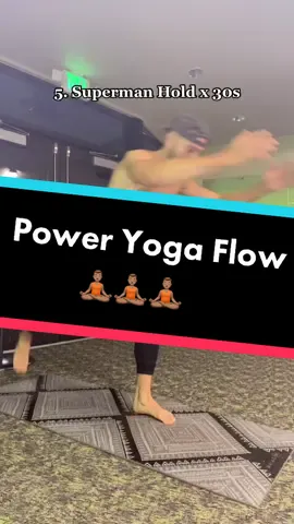 This is a LOT harder than it looks.. see if you can complete it💪🏽 #yoga #strength #fyp #foryou
