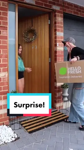 HELLO FRESH SURPRISE 💕🌮 use my code JENNAPINK40 #hellofresh #adelaide #ad #surprise @hellofreshau