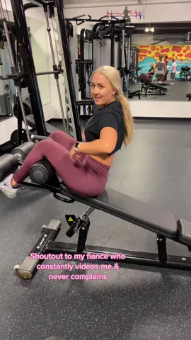 Why does it say fiancé like that??? lol 😂. I love you @chasing_balance 💗 #fyp #couple #gym #tiktok #foryou