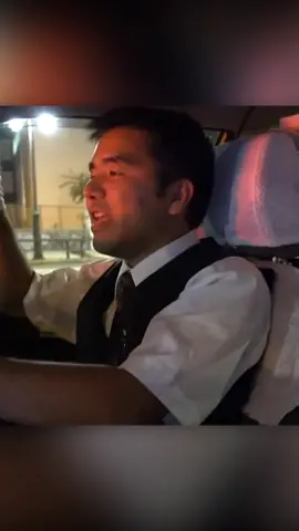 Have you ever had a taxi driver this cool? 😂😎 w/ @poki and @lilypichuwastaken #japan #anime #travel #evangelion #sing #eva #tokyo #singing #twitch