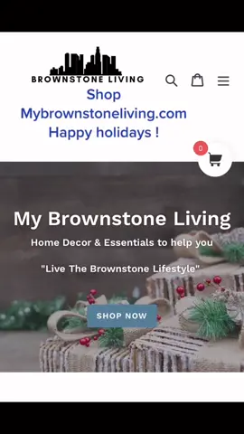 Oh did I mention this ? So sorry ahem mybrownstoneliving.com is live , been live, to help you “Live The Brownstone Lifestyle” more coming this week