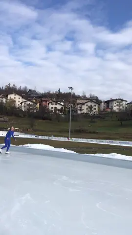 Mi mandi sù sugli astri🚀#speedskater #speedskating #ice #IceSkating #iceskater