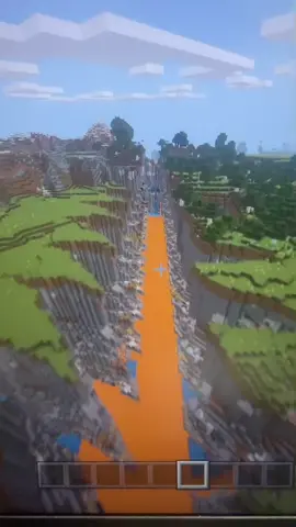 Biggest Ravine in Minecraft! (Only for Bedrock) #Minecraft #foryou #fyp  #foryoupage #minecraftseeds #viral