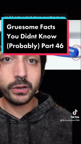 Did you know that about pen caps? #facts #gruesome #morbid #crazy