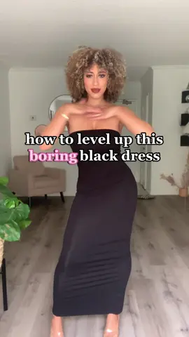 try it !! show me your lewks #blackdress #stylehacks #levelupyourlife #styleideas #handgloves #skimsdress #y2kstyle