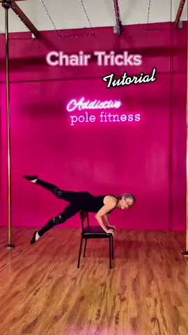 Why not add a little chair into your next routine?! #tutorial #chairtutorial #chairdance #fyp #foryou #poledance #polefit #poletutorial