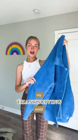 💙🤎 #OOTD #thanksgivingoutfits #thanksgivingootd