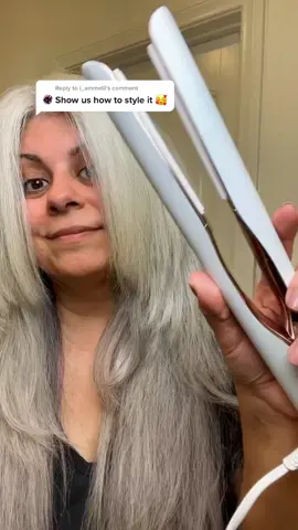 Reply to @i_ammelii Styled it with a straightener 😊 #hairstyle #hairstylingtools #diyhairstyle