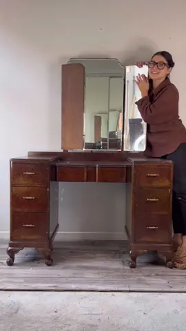 I saved this vanity from ending up in the landfill and it turned out awesome 🤩 #upcycling #DIY #diyideas #furniture #furnitureflip