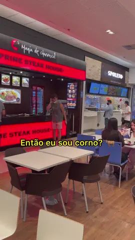 #desafiandotiktokers #testesocial E eu que gravei em frente a um restaurante de boi 😂😂😂