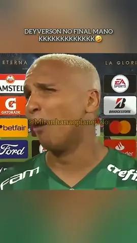 DEYVERSON depois de GANHAR A LIBERTADORES KKKKKKKK #deyverson #fy #fyp #foryou #palmeiras #libertadores #futebol #humor