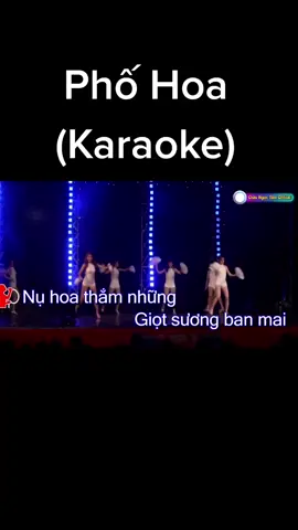 Phố Hoa (Karaoke) #karaoke #NhacHayMoiNgay #xuhuong