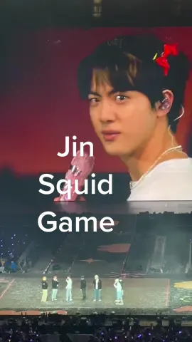 This was so funny🤣🤣 #squidgame #jin #bts #btsconcert #btsarmy #ptd_on_stage_la #losnageles #sofistadium  #seok