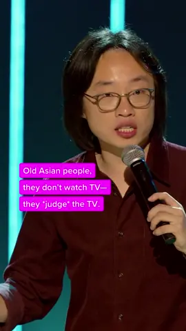 Tag someone who judges the tv. @Jimmy O. Yang #gooddeal #jimmyoyang #primevideo #hottakesonly #gooddealapv #family #dad