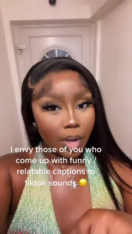 No because I wanna be that quick at thinking too 😭