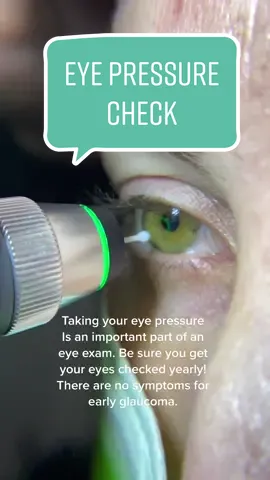 A high eye pressure can lead to damage to your side vision  #glaucoma #eyepressure #eyedoctor #eyehealth