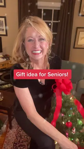 Gift idea for Seniors. Bring the Christmas spirit right to their door!🎄❤️ #christmas #christmastree #senior #grandparents #decorating #gift #assistedliving #target #foryou  #fypシ #fyp #holiday