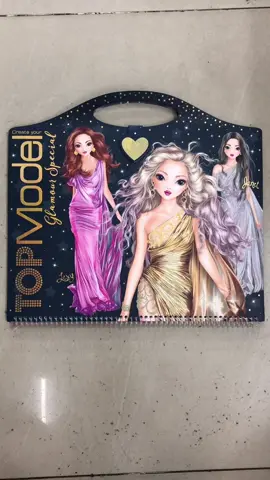 Sách thiết kế trang phục TOPMODEL Glamour special #topmodel #hinhdan #stickers #chimxinhchannel #dochoi #dochoitreem