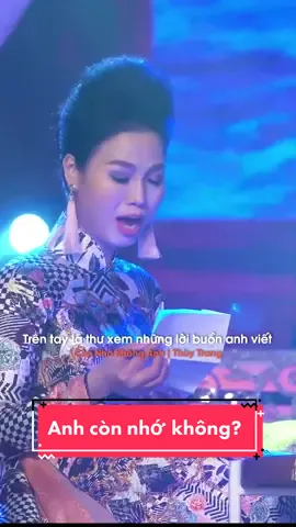 Anh còn nhớ không anh? #anhconnhokhong #thuytrang #yeunhactrutinh #popsww