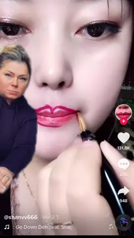 Experement mit Lippenstift #probierenmitkarina #maskiergang